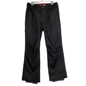 Orage Ski Pants Mens Size Medium Black Unisex Pockets Adjustable Winter Weather